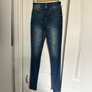 American Tall - Skinny High Rise - 25 x 35 - Classic Blue